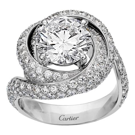 cartier wedding ring with diamonds.